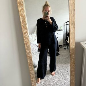 Roolee Free People Lookalike Sweater Set in Navy